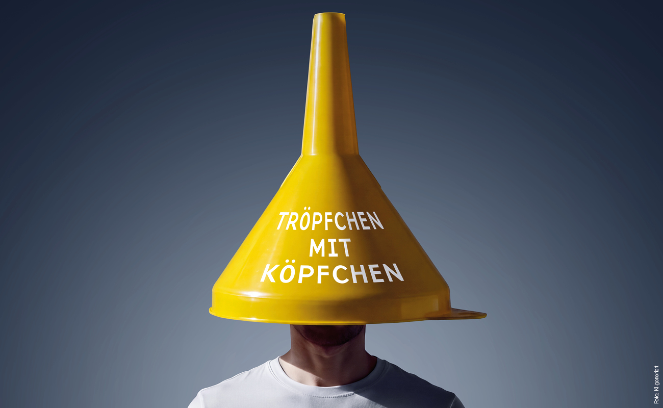 Tröpfchen mit Köpfchen - Altspeiseöl